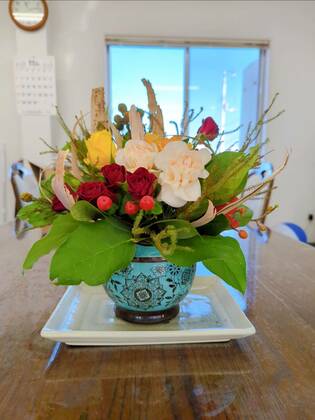 🌺今週のお花　テーマは「炎」