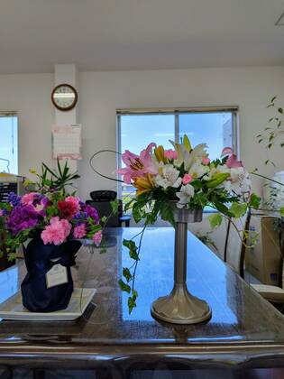 🌺今週のお花　テーマは「ユリの香りで幸せ」