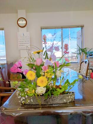 🌸今週のお花　テーマは「春の風に吹かれて」
