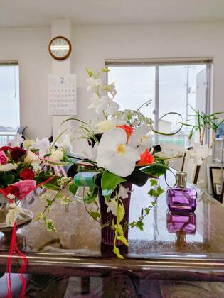 🌸今週のお花　テーマは「シャボンの輝き」