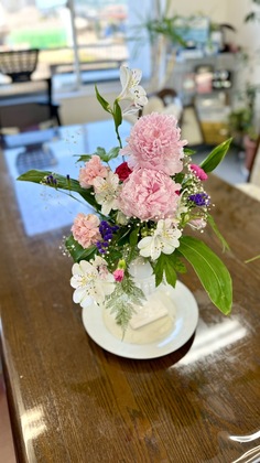 🌸今週のお花　テーマは「クレール」