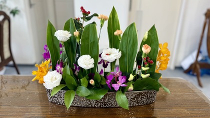 🌸今週のお花　テーマは「クールブリーズ」